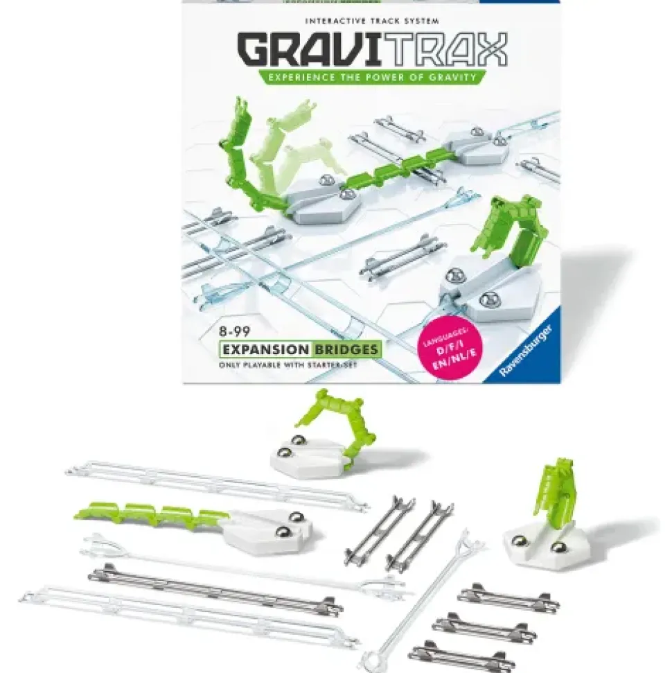 Ravensburger Gravitrax Ponti, Gioco Innovativo Ed Educativo Stem, 8+, Accessorio
