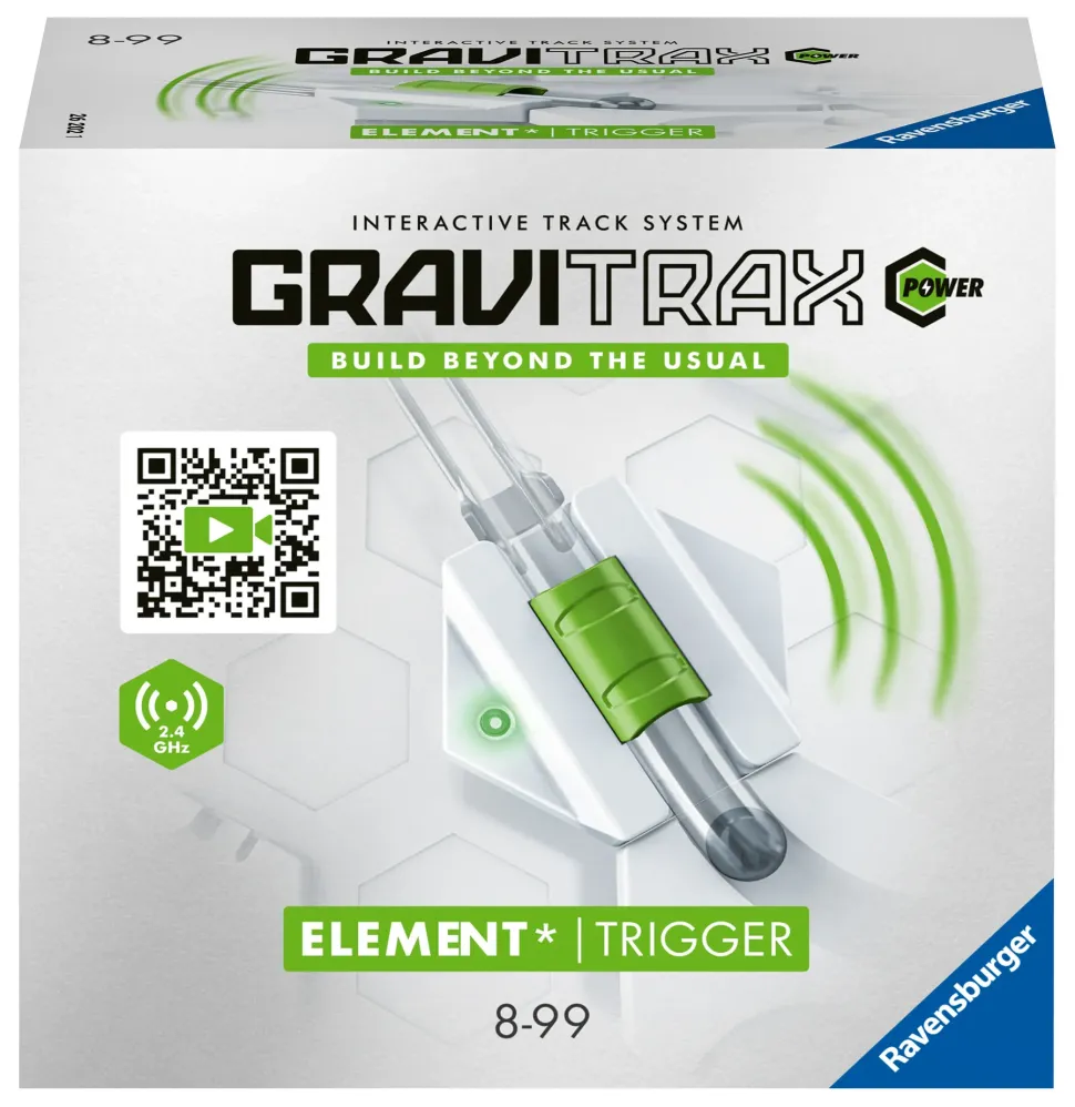 Ravensburger Gravitrax Power Element Trigger, Gioco Innovativo Ed Educativo Stem, 8+ Anni, Estensione