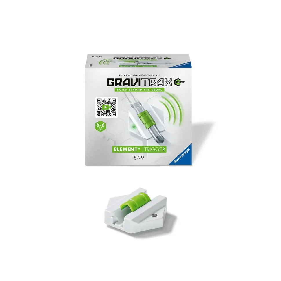 Ravensburger Gravitrax Power Element Trigger, Gioco Innovativo Ed Educativo Stem, 8+ Anni, Estensione