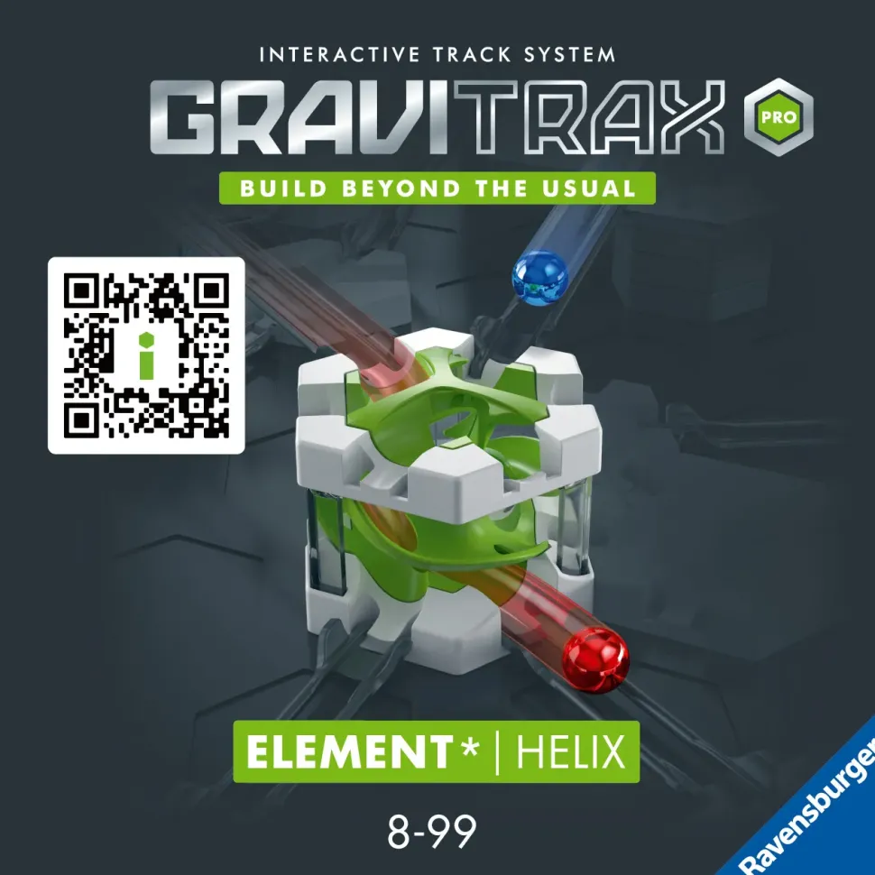 Ravensburger Gravitrax Professional Helix Elica, Gioco Innovativo Ed Educativo Stem, 8+ Anni, Accessorio