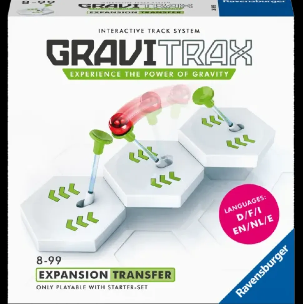 Ravensburger Gravitrax Transfer, Gioco Innovativo Ed Educativo Stem, 8+, Accessorio