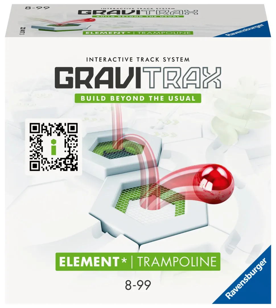 Ravensburger Gravitrax Trampoline, Gioco Innovativo Ed Educativo Stem, 8+ Anni, Accessorio