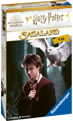 Ravensburger Harry Potter Sagaland Travel, Gioco Da Tavolo Tascabile, 2-4 Giocatori, 6+ Anni