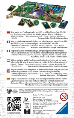 Ravensburger Harry Potter Sagaland Travel, Gioco Da Tavolo Tascabile, 2-4 Giocatori, 6+ Anni