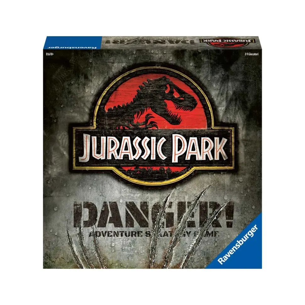 Ravensburger Jurassic Park Danger, Gioco Da Tavolo, 2-5 Giocatori,10+ Anni