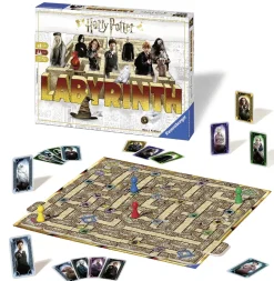 Ravensburger Labirinto Magico Harry Potter, Gioco Da Tavolo, Da 2 A 4 Giocatori, 7+ Anni