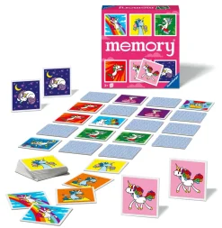 Ravensburger Memory® Versione Unicorns, 64 Tessere, Gioco Da Tavolo, 3+ Anni