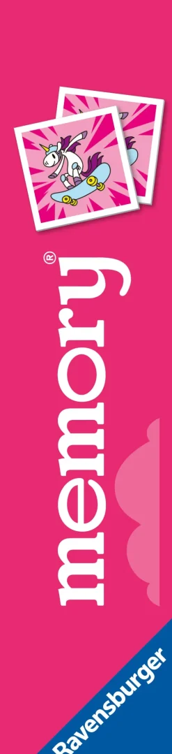 Ravensburger Memory® Versione Unicorns, 64 Tessere, Gioco Da Tavolo, 3+ Anni