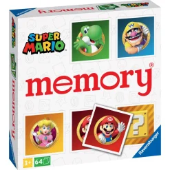 Ravensburger Memory® Versione Super Mario, 64 Tessere, Gioco Da Tavolo, 3+ Anni