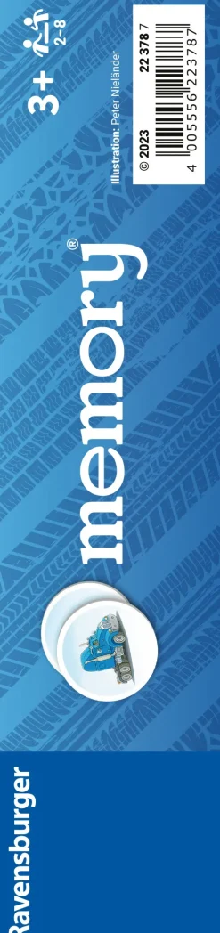 Ravensburger Memory® Versione Veicoli, 64 Tessere, Gioco Da Tavolo, 3+ Anni