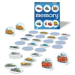 Ravensburger Memory® Versione Veicoli, 64 Tessere, Gioco Da Tavolo, 3+ Anni