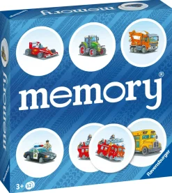 Ravensburger Memory® Versione Veicoli, 64 Tessere, Gioco Da Tavolo, 3+ Anni
