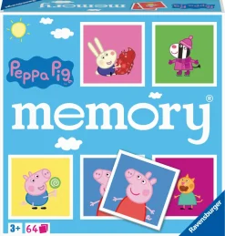 Ravensburger Memory® Versione Peppa Pig, 64 Tessere, Gioco Da Tavolo, 3+ Anni