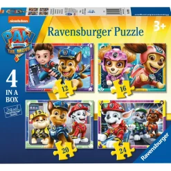 Ravensburger Puzzle 4 In A Box Paw Patrol Movie