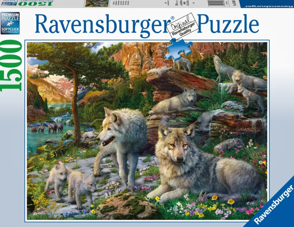 Ravensburger Puzzle 1500 Pezzi Mappa Hogwarts