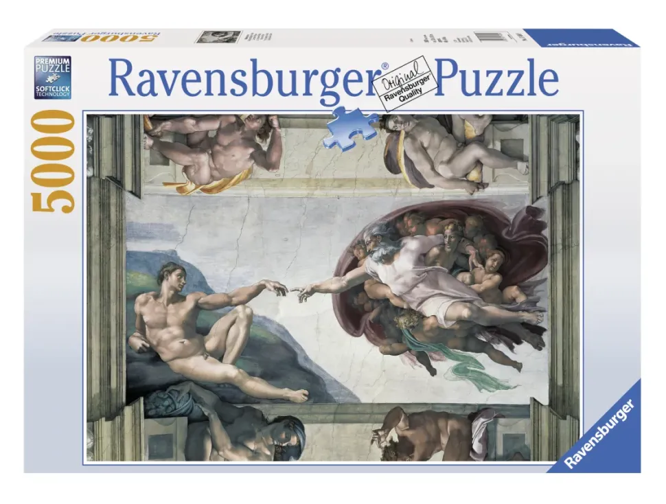 Ravensburger Puzzle 5000 Pezzi La Creazione Di Adamo