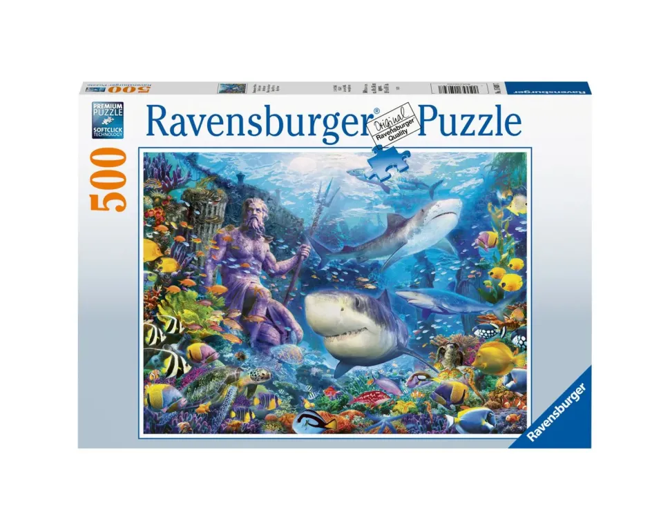 Ravensburger Puzzle 500 Pezzi Fantasy Re Del Mare