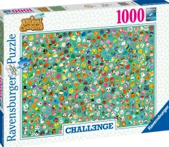 Ravensburger Puzzle Animal Crossing Challenge, 1000 Pezzi, Puzzle Adulti