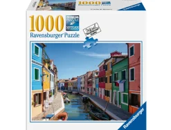 Ravensburger Puzzle Burano, Collezione Meraviglie Italiane, 1000 Pezzi, Puzzle Adulti