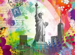 Ravensburger Puzzle Cartolina Di New York, 500 Pezzi, Puzzle Adulti