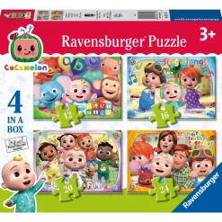Ravensburger Puzzle Cocomelon 4 In A Box
