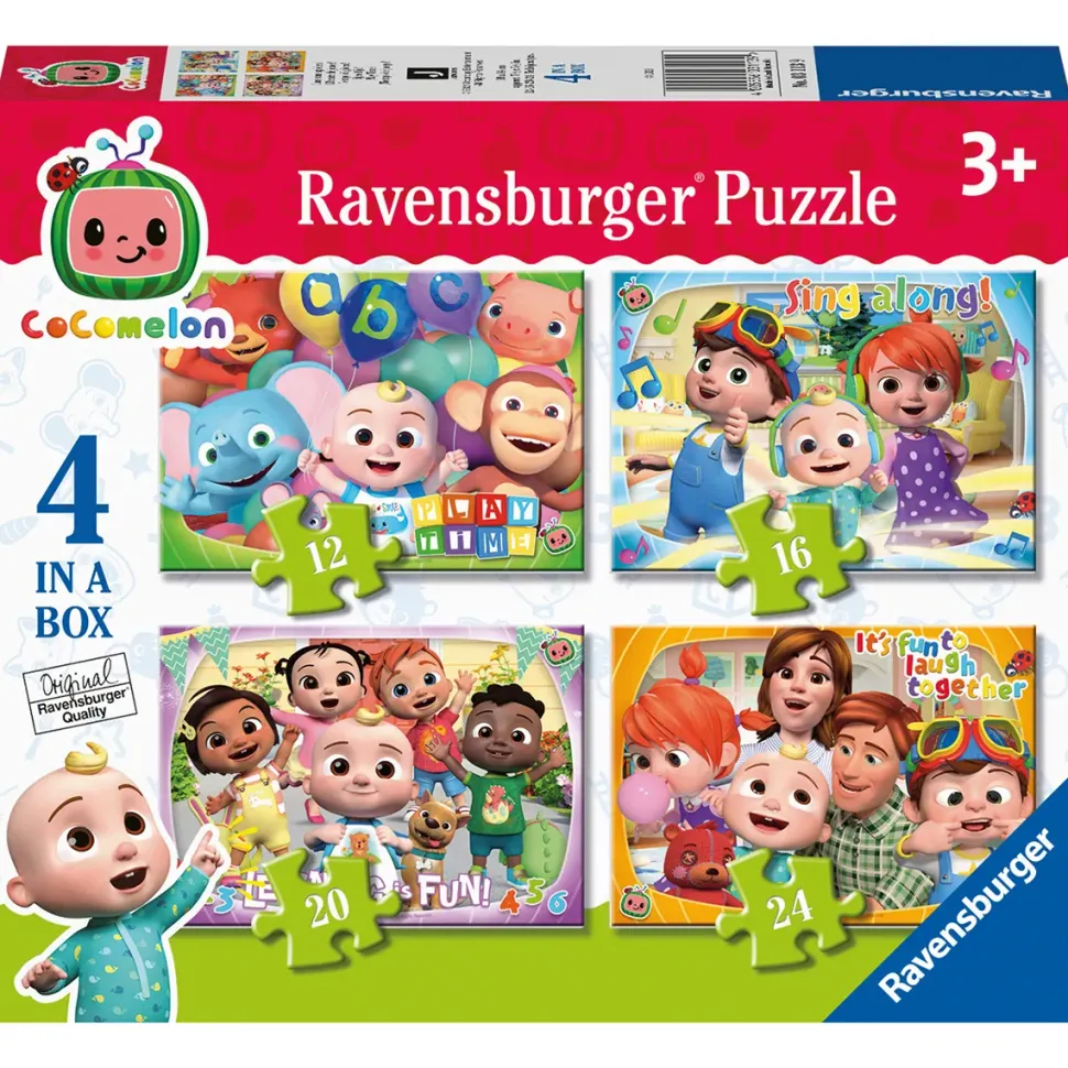 Ravensburger Puzzle Cocomelon 4 In A Box