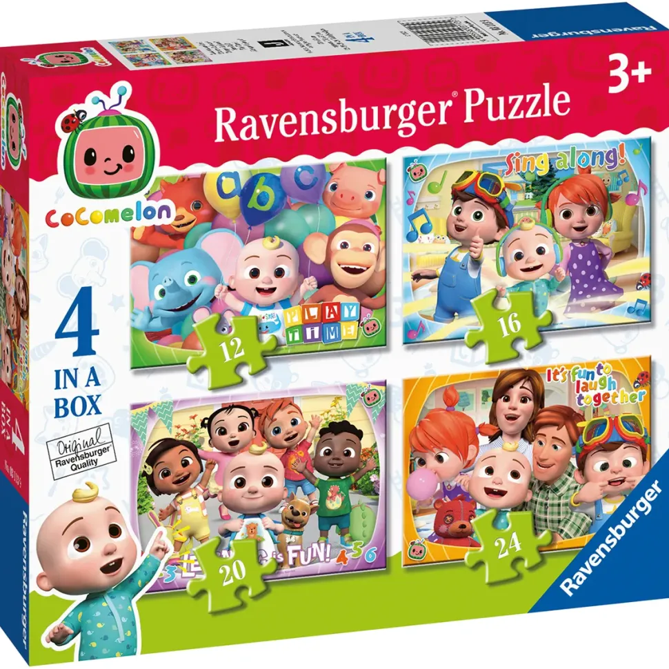 Ravensburger Puzzle Cocomelon 4 In A Box