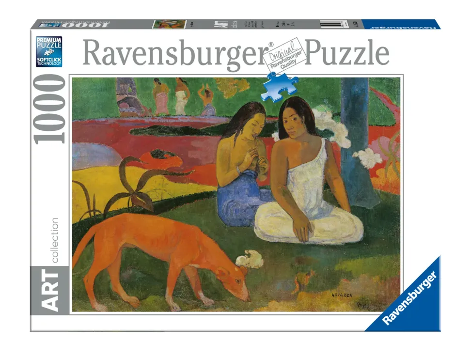 Ravensburger Puzzle Gauguin: Arearea, Art Collection, 1000 Pezzi, Puzzle Adulti