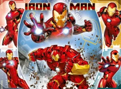 Ravensburger Puzzle Iron Man, 100 Pezzi Xxl, Eta Raccomandata 6+ Anni
