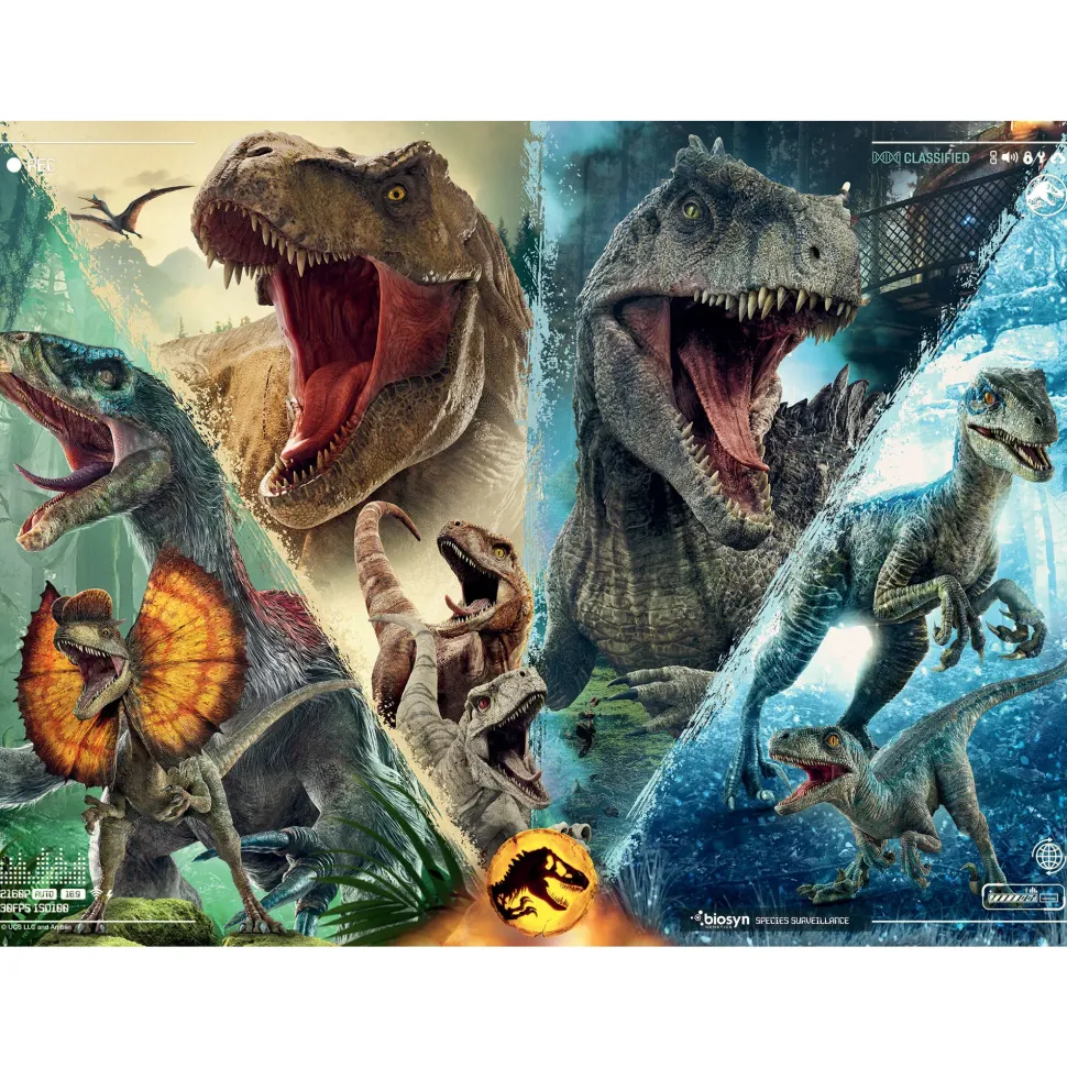 Ravensburger Puzzle Jurassic World, 100 Pezzi Xxl, Eta Raccomandata 6+ Anni