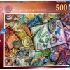 Ravensburger Puzzle La Scrivania Dell'Archeologo, 500 Pezzi, Puzzle Adulti