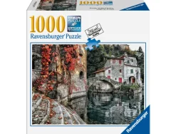 Ravensburger Puzzle Lago Di Como, Collezione Meraviglie Italiane, 1000 Pezzi, Puzzle Adulti