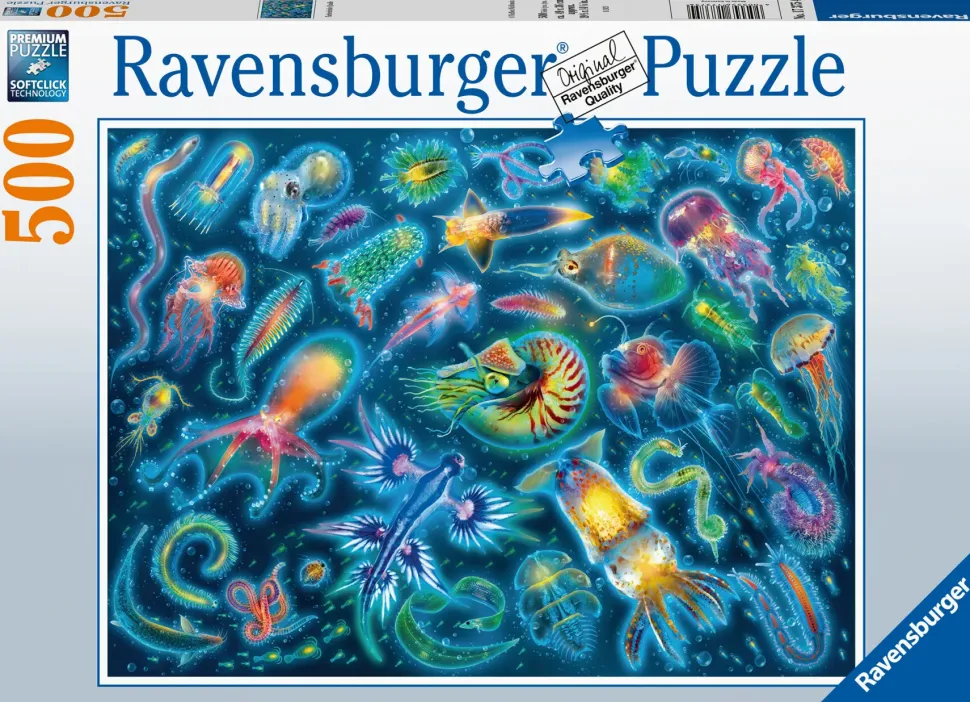 Ravensburger Puzzle Meduse, 500 Pezzi, Puzzle Adulti