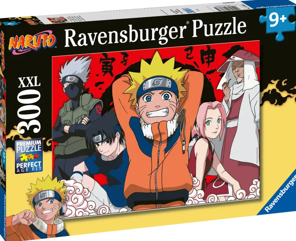 Ravensburger Puzzle Naruto, 300 Pezzi Xxl, Eta Raccomandata 9+ Anni
