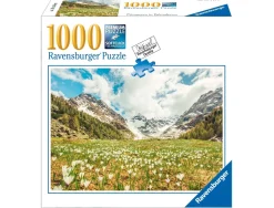 Ravensburger Puzzle Primavera In Valmalenco, Collezione Meraviglie Italiane, 1000 Pezzi, Puzzle Adulti