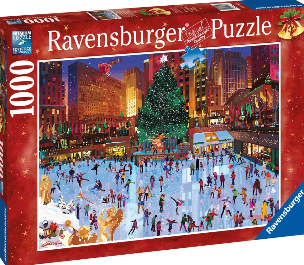 Ravensburger Puzzle Rockefeller Center, 1000 Pezzi, Puzzle Adulti