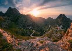 Ravensburger Puzzle Sierra De Tramuntana, Indonesia, Collezione Beautiful Mountains, 1000 Pezzi, Puzzle Adulti