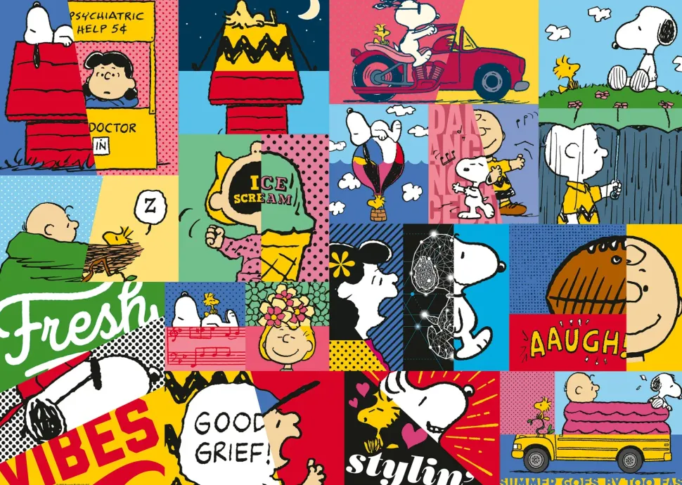 Ravensburger Puzzle Vita Da Peanuts, 1000 Pezzi, Puzzle Adulti