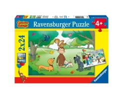 Ravensburger Puzzle 2X24 Pezzi Curioso Come George