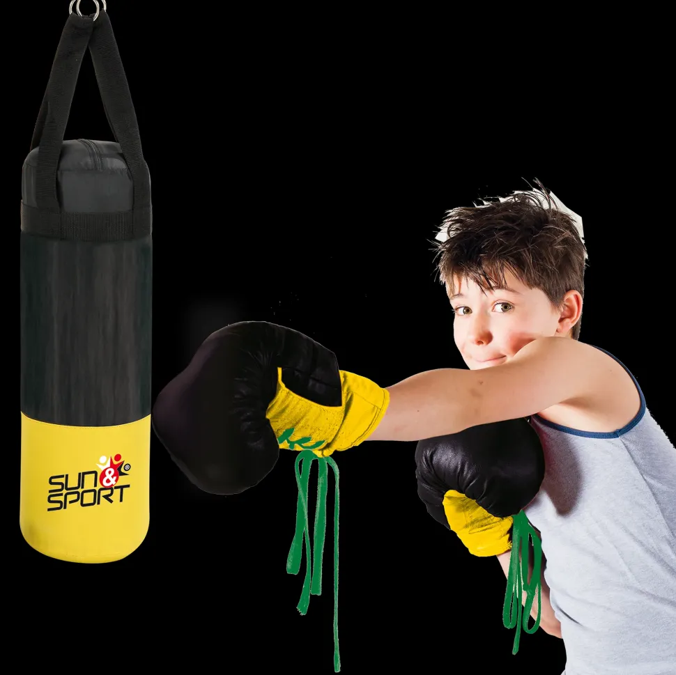 Sacco Da Boxe Con Guantoni