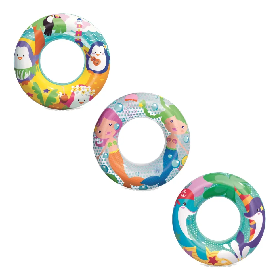 Salvagente Avventure Marine Cm. 51, 3-6 Anni, 3 Colori Assortiti