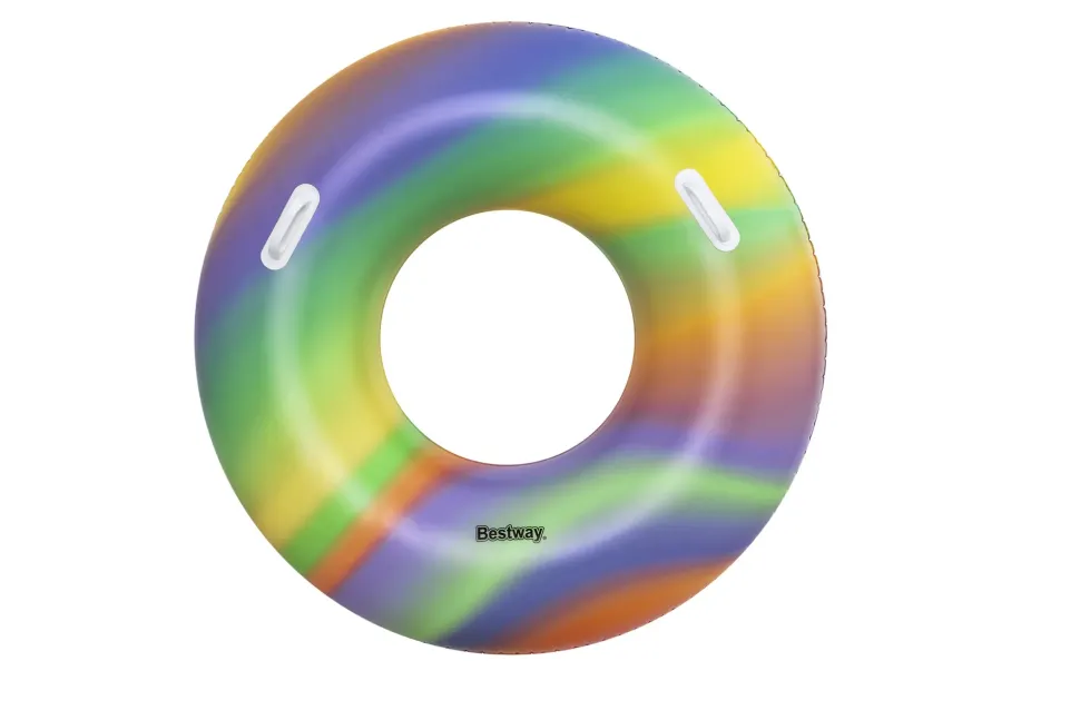 Salvagente Fashion Rainbow Cm. 119 Con Maniglie