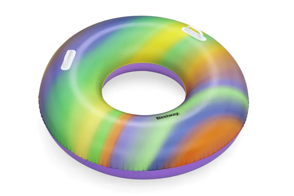 Salvagente Fashion Rainbow Cm. 119 Con Maniglie