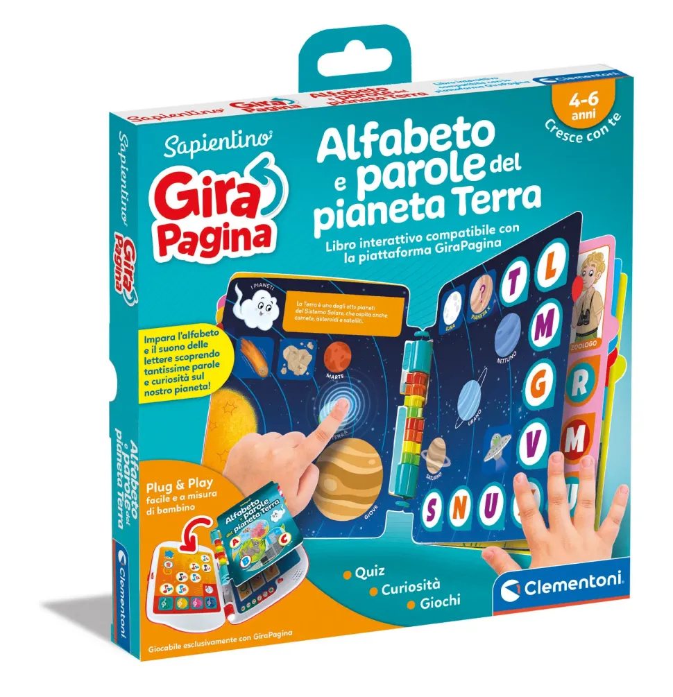 Sapientino Girapagina Libro Alfabeto E Parole