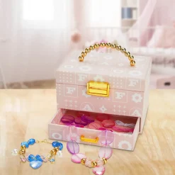 Scatola Portagioie Con Kit Gioielleria Fai Da Te