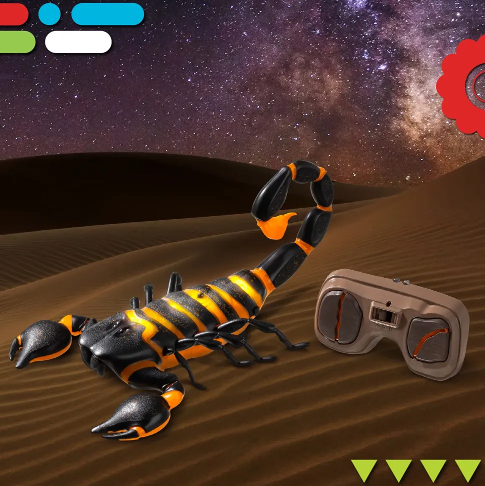 Scorpione Radiocomandato Con Suoni E Luci