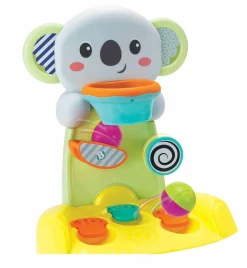 Set 2 In 1 Busy Stack & Nest Ball Drop + Happy Hoops