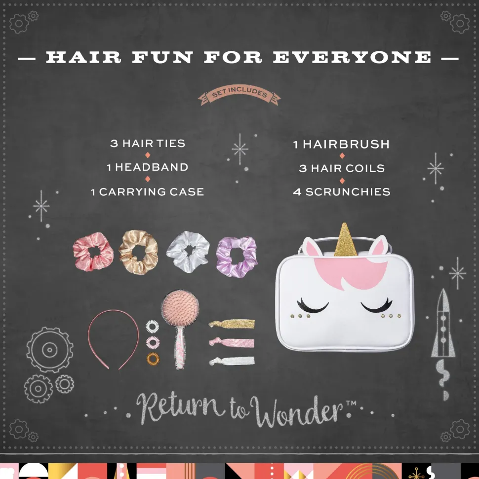 Set Accessori Per Capelli 12 Pezzi