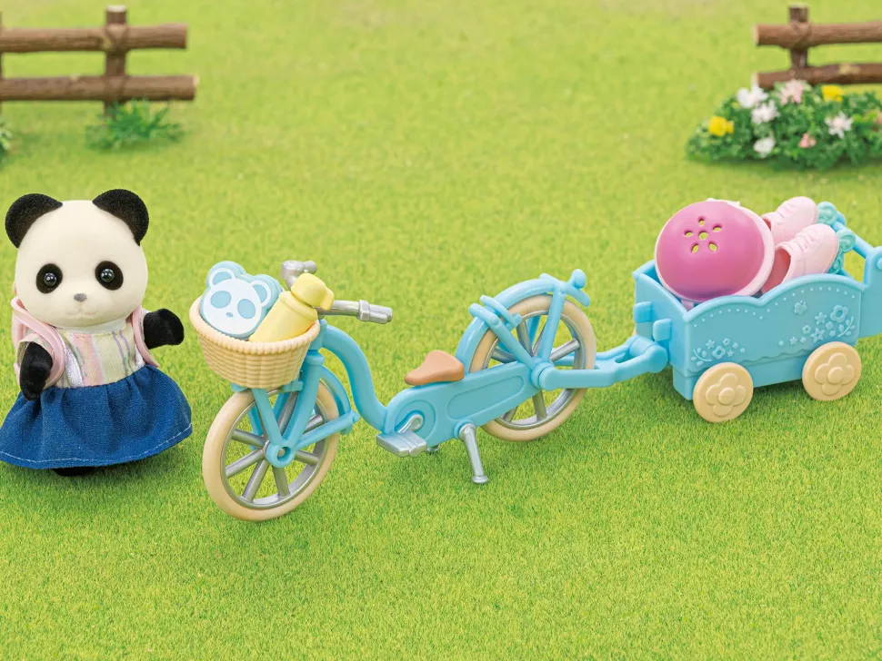 Set Bici E Pattini Ragazza Panda Sylvanian Families