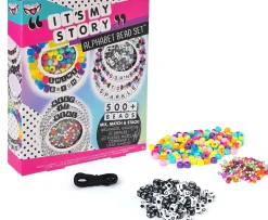 Set Crea I Tuoi Braccialetti Alphabet Bead It'S My Story